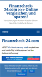 Mobile Screenshot of finanzcheck-24.com
